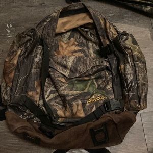 Cabelas/Mossy Oak break up camo backpack